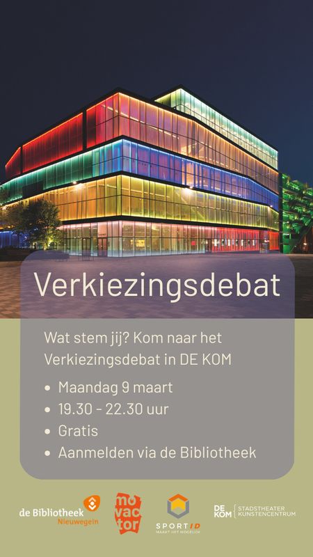 Verkiezingsdebat Gemeenteraadsverkiezingen