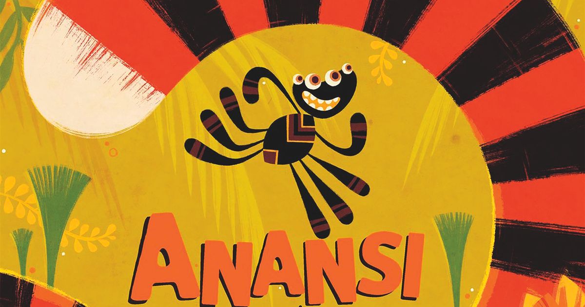 Anansi de Spin en de gulzige tijger (3+) — Abke bruins en Kevin Wekker