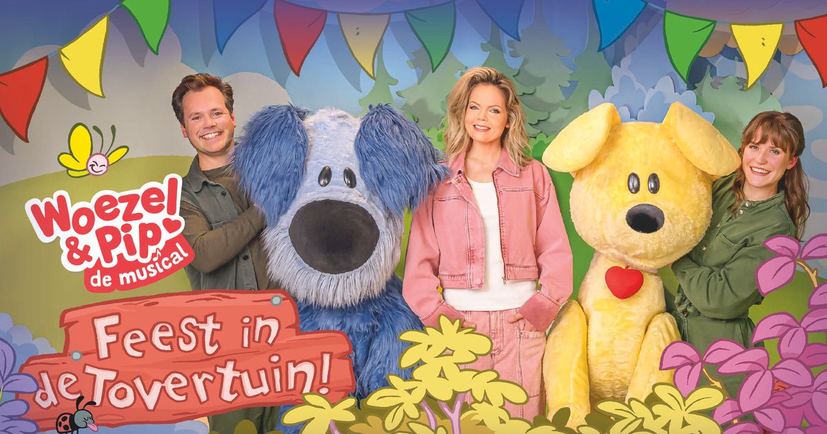 Feest in de tovertuin (2+) — Woezel en Pip