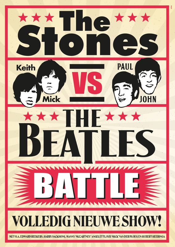 The Stones vs The Beatles Battle